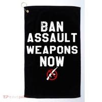 Womens Ban Assault Weapons Now Anti Gun March Golf Towel thumb 0