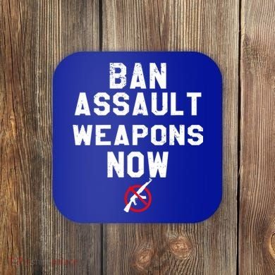Womens Ban Assault Weapons Now Anti Gun March Coaster