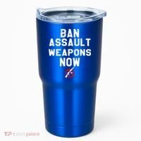 Womens Ban Assault Weapons Now Anti Gun March Tumbler thumb 0
