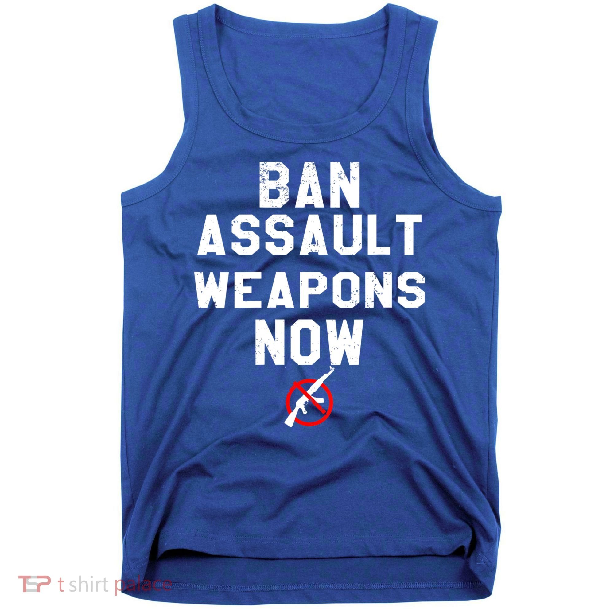 Womens Ban Assault Weapons Now Anti Gun March Tank Top