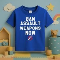 Womens Ban Assault Weapons Now Anti Gun March Toddler T-Shirt thumb 3
