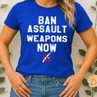 Womens Ban Assault Weapons Now Anti Gun March Women's T-Shirt thumb 2