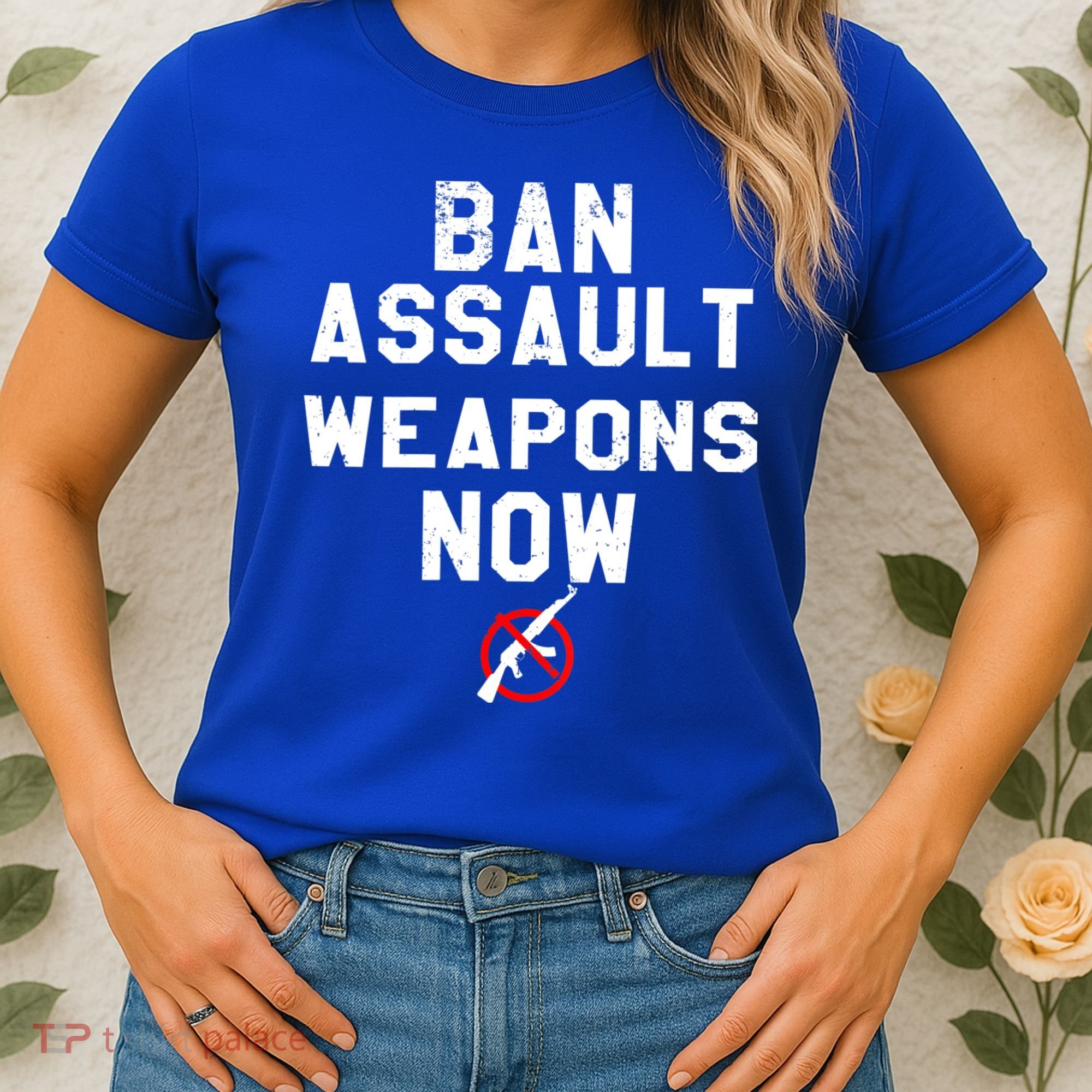 Womens Ban Assault Weapons Now Anti Gun March Women's T-Shirt