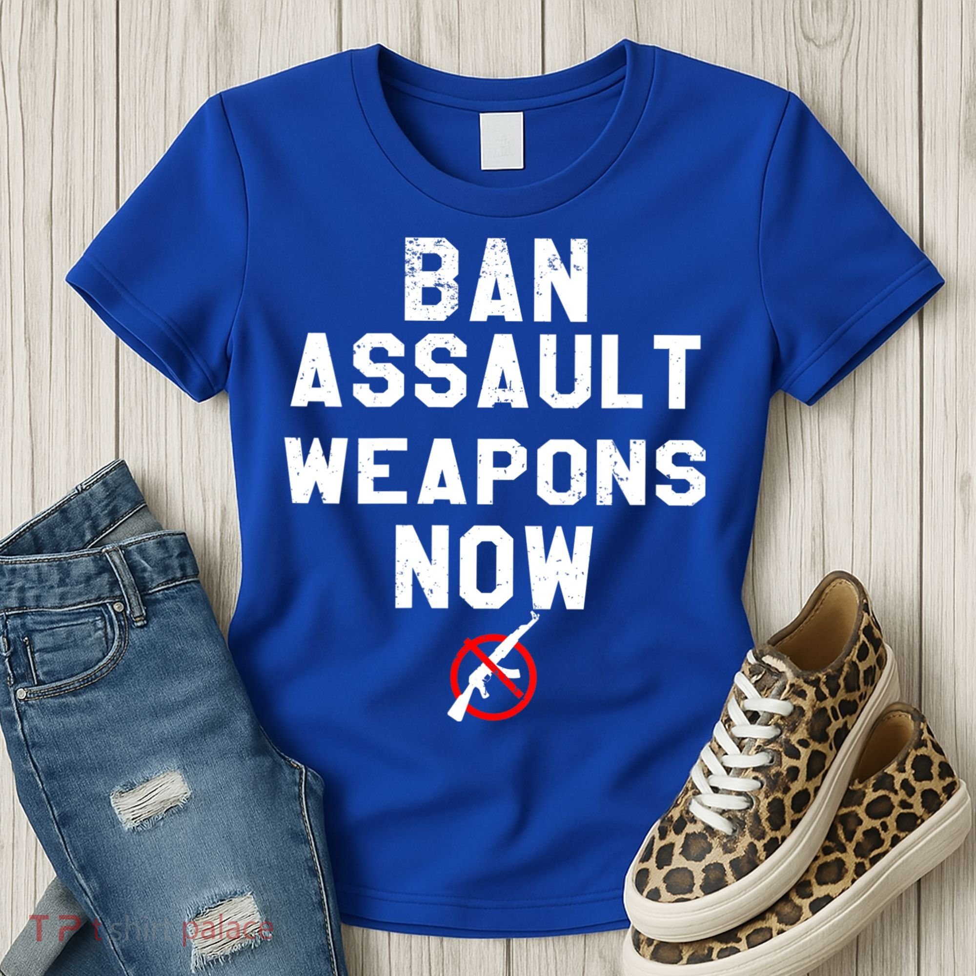 Womens Ban Assault Weapons Now Anti Gun March Women's T-Shirt