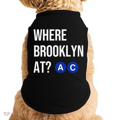Where Brooklyn At Ac Nyc Train Doggie Tank