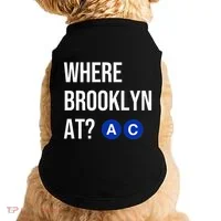 Where Brooklyn At Ac Nyc Train Doggie Tank thumb 0