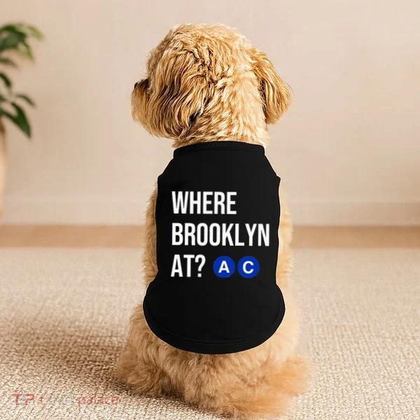 Where Brooklyn At Ac Nyc Train Doggie Tank