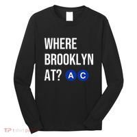 Where Brooklyn At Ac Nyc Train Long Sleeve Shirt thumb 0