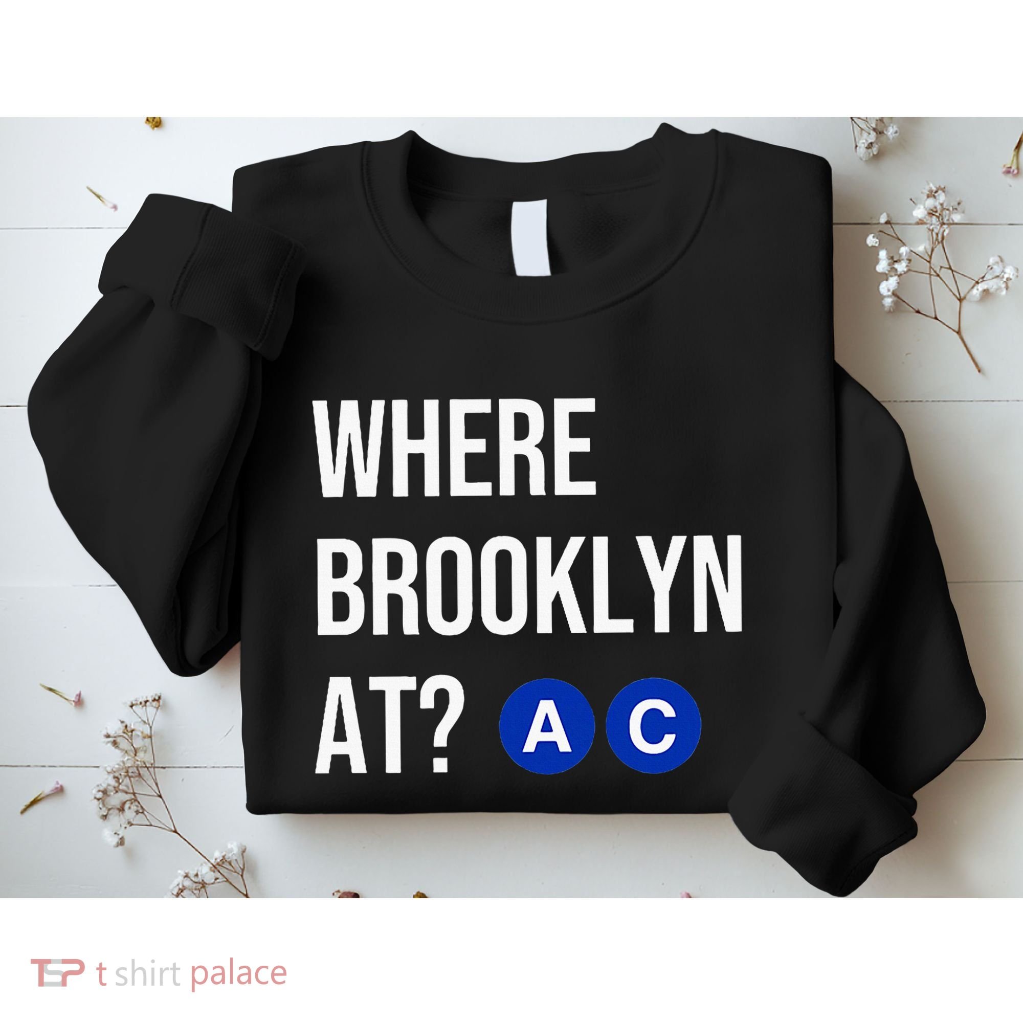 Where Brooklyn At Ac Nyc Train Sweatshirt