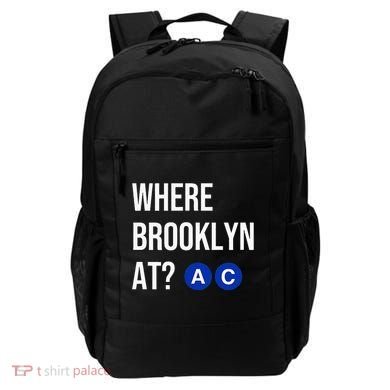 Where Brooklyn At Ac Nyc Train Backpack