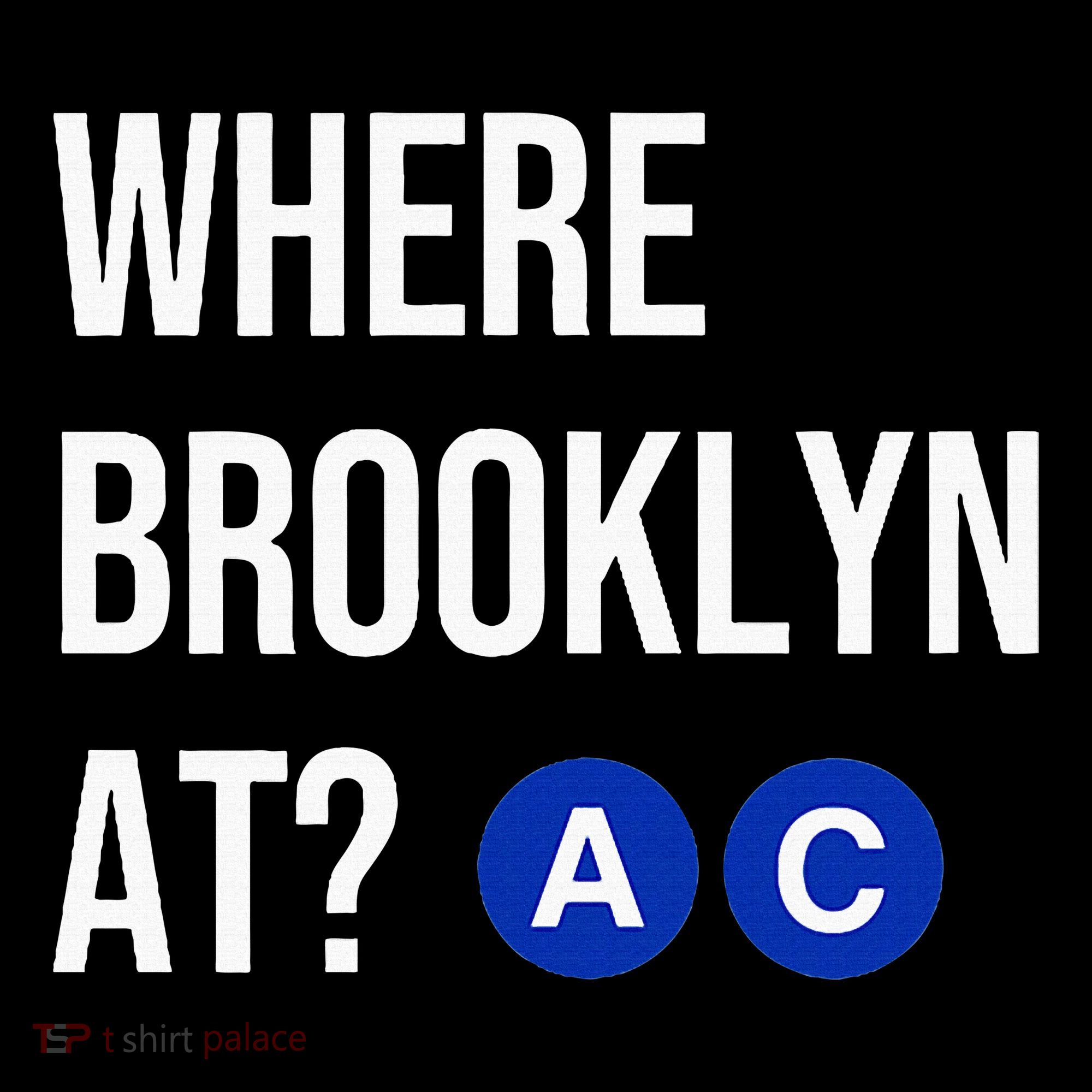 Where Brooklyn At Ac Nyc Train Mousepad