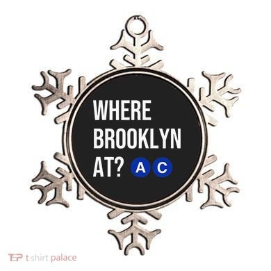 Where Brooklyn At Ac Nyc Train Ornament