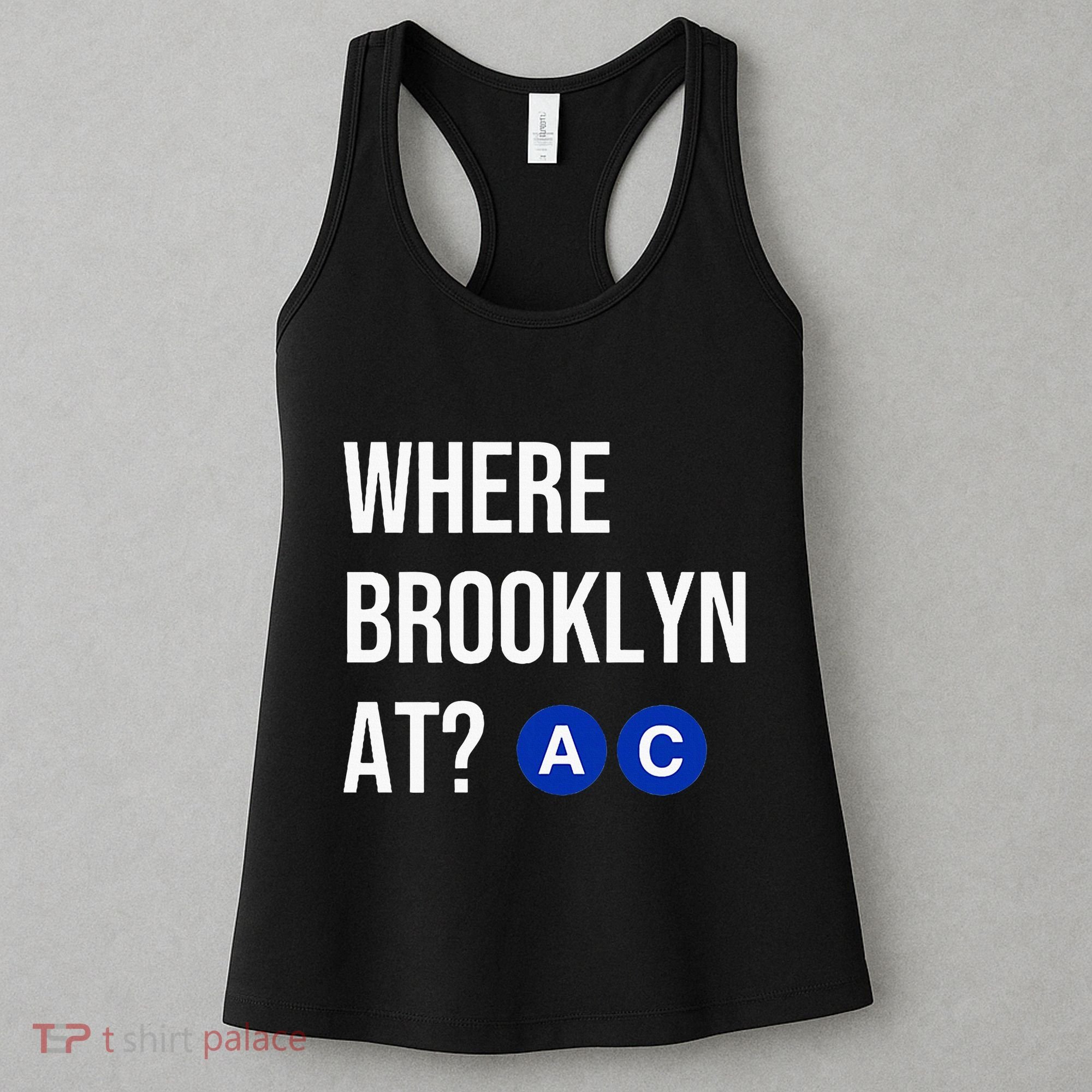 Where Brooklyn At Ac Nyc Train Women's Tank Top