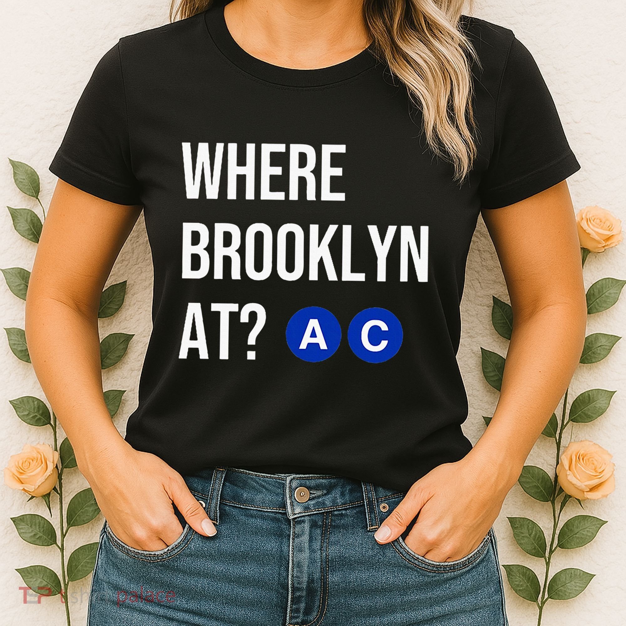 Where Brooklyn At Ac Nyc Train Women's T-Shirt