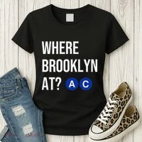 Where Brooklyn At Ac Nyc Train Women's T-Shirt thumb 3