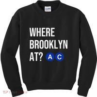 Where Brooklyn At Ac Nyc Train Kids Sweatshirt thumb 0