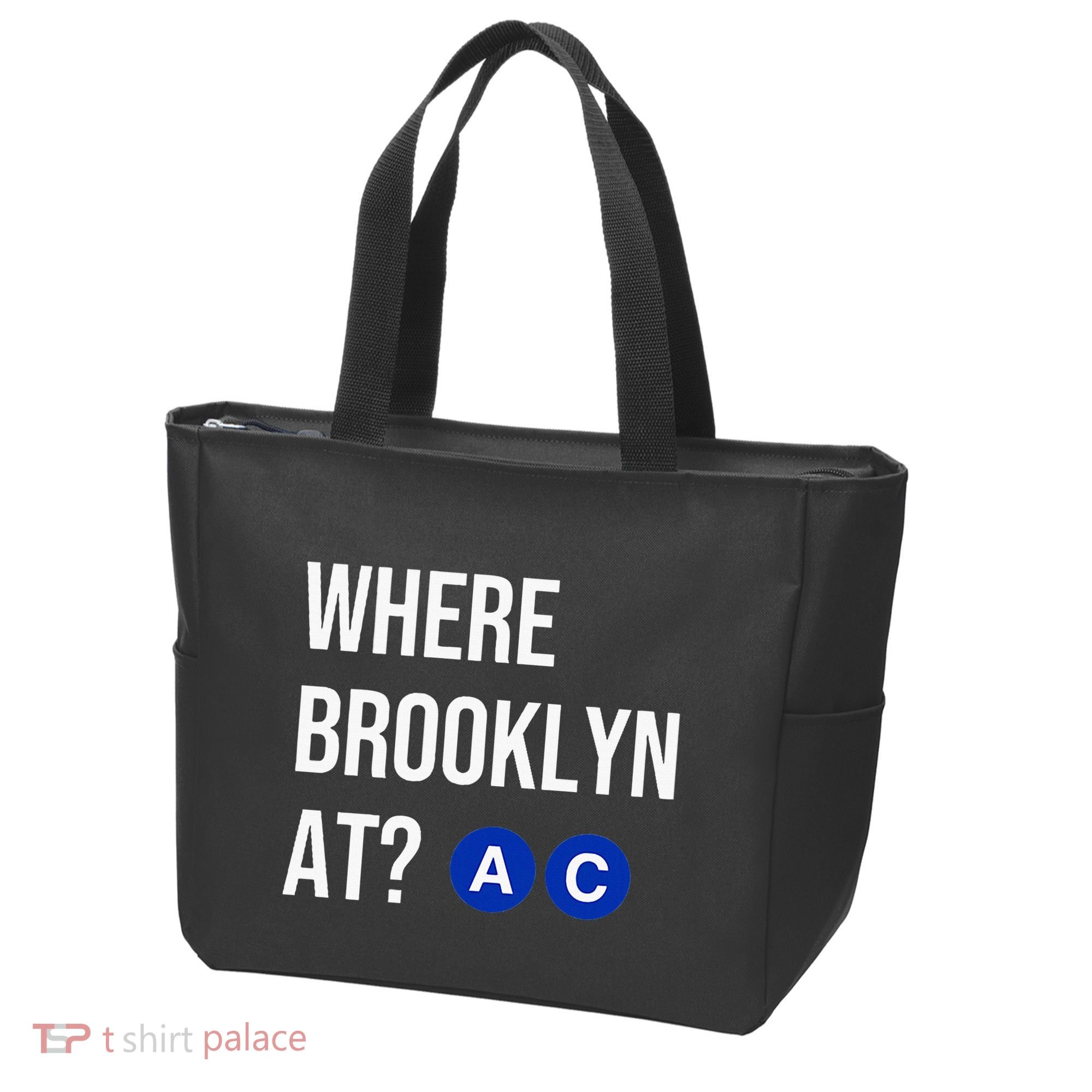 Where Brooklyn At Ac Nyc Train Tote Bag