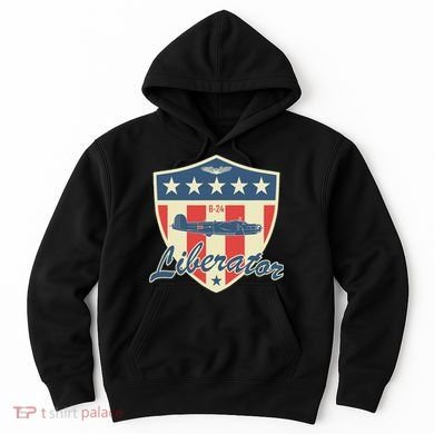 Ww2 Bomber Airplane 24 Liberator Hoodie