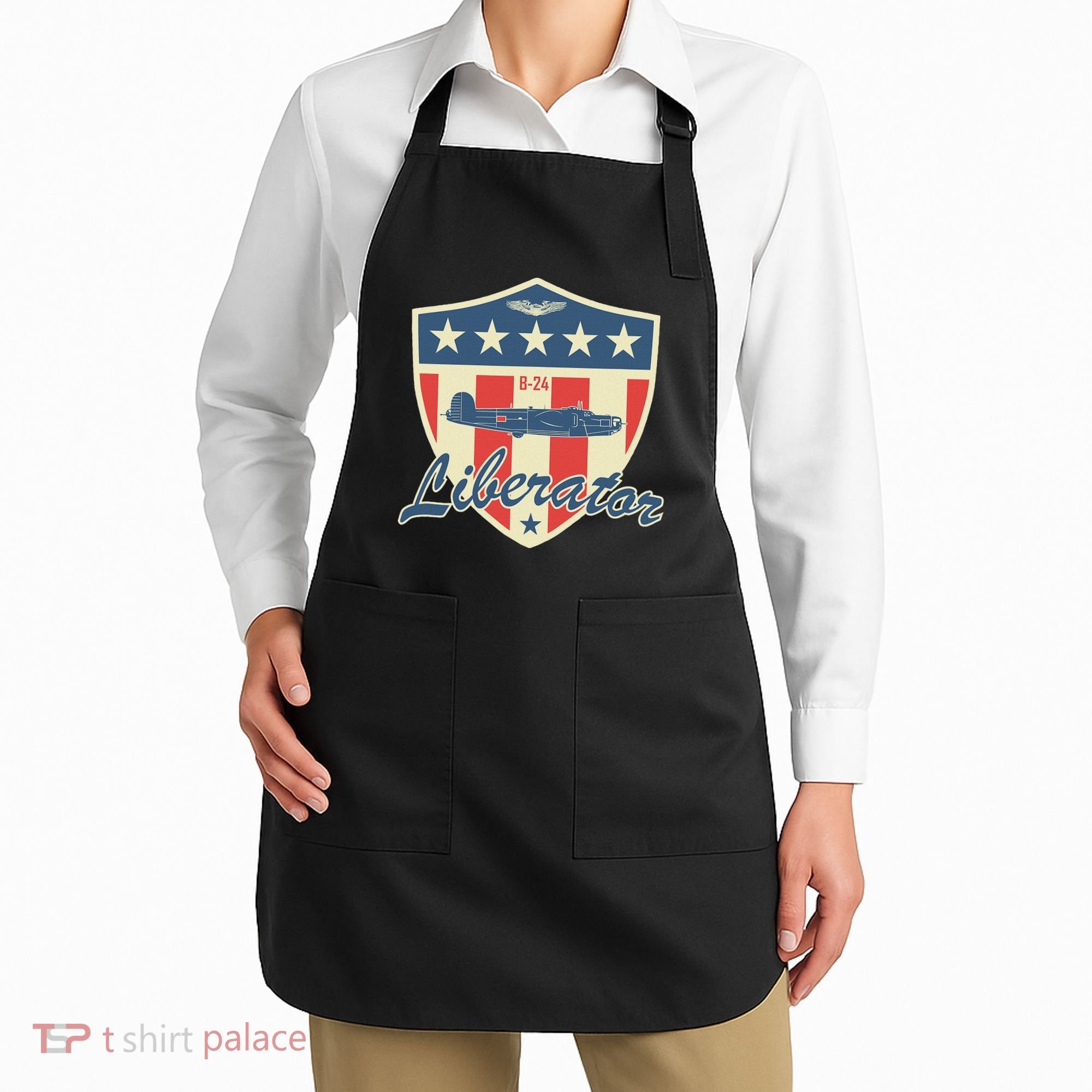 Ww2 Bomber Airplane 24 Liberator Apron
