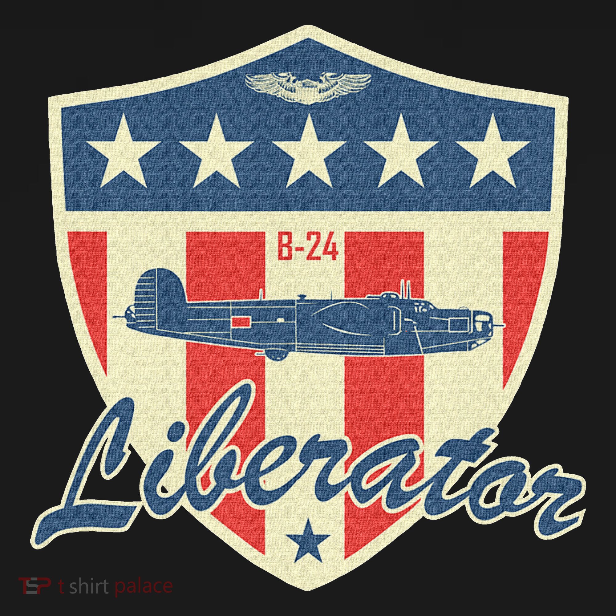 Ww2 Bomber Airplane 24 Liberator Polo