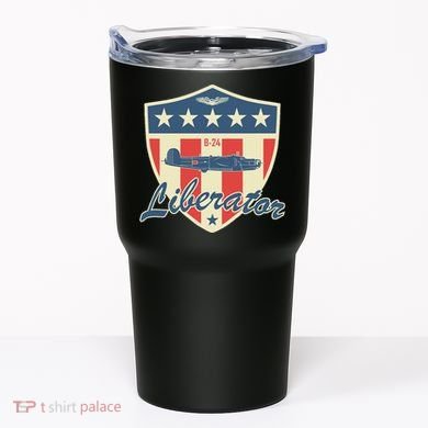 Ww2 Bomber Airplane 24 Liberator Tumbler