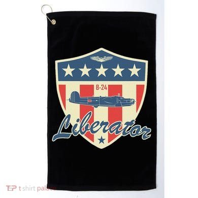 Ww2 Bomber Airplane 24 Liberator Golf Towel