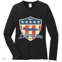 Ww2 Bomber Airplane 24 Liberator Women's Long Sleeve Shirt thumb 0