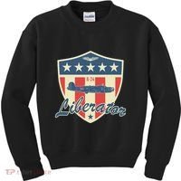 Ww2 Bomber Airplane 24 Liberator Kids Sweatshirt thumb 0