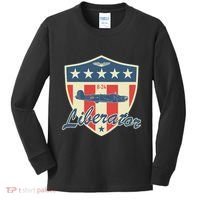 Ww2 Bomber Airplane 24 Liberator Kids Long Sleeve Shirt thumb 0