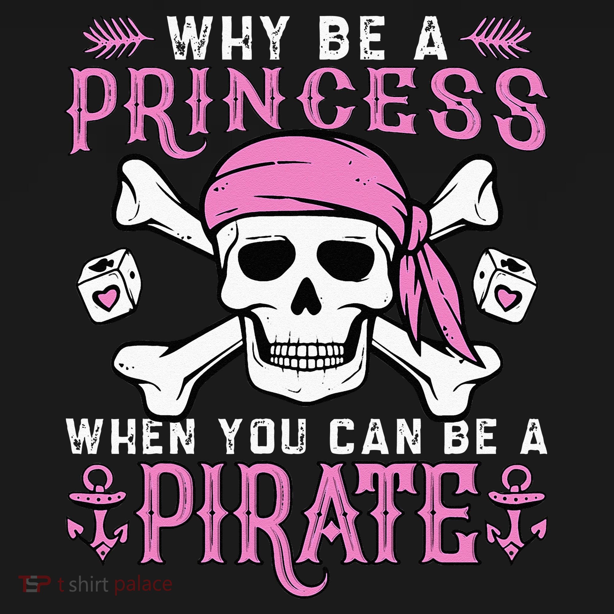 Why Be A Princess When You Can Be A Pirate Halloween Costume Tote Bag