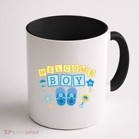 Welcome Baby Boy Gift Coffee Mug thumb 1