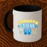 Welcome Baby Boy Gift Coffee Mug thumb 2