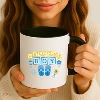 Welcome Baby Boy Gift Coffee Mug thumb 3