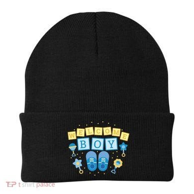 Welcome Baby Boy Gift Beanie