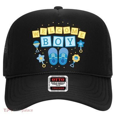 Welcome Baby Boy Gift Hat