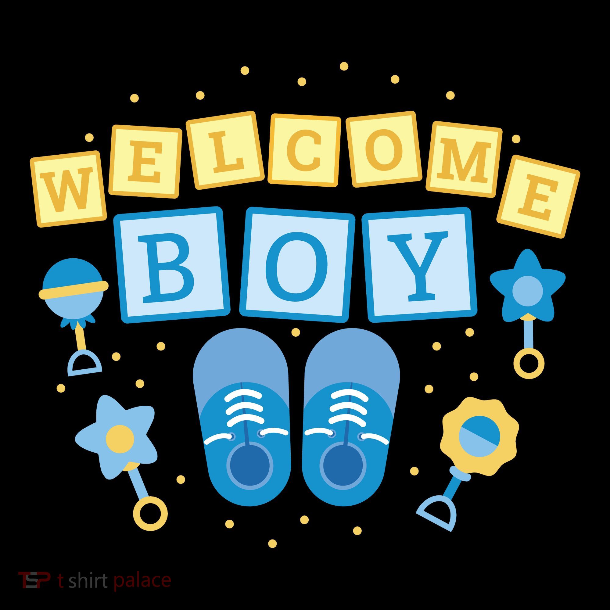 Welcome Baby Boy Gift Visor