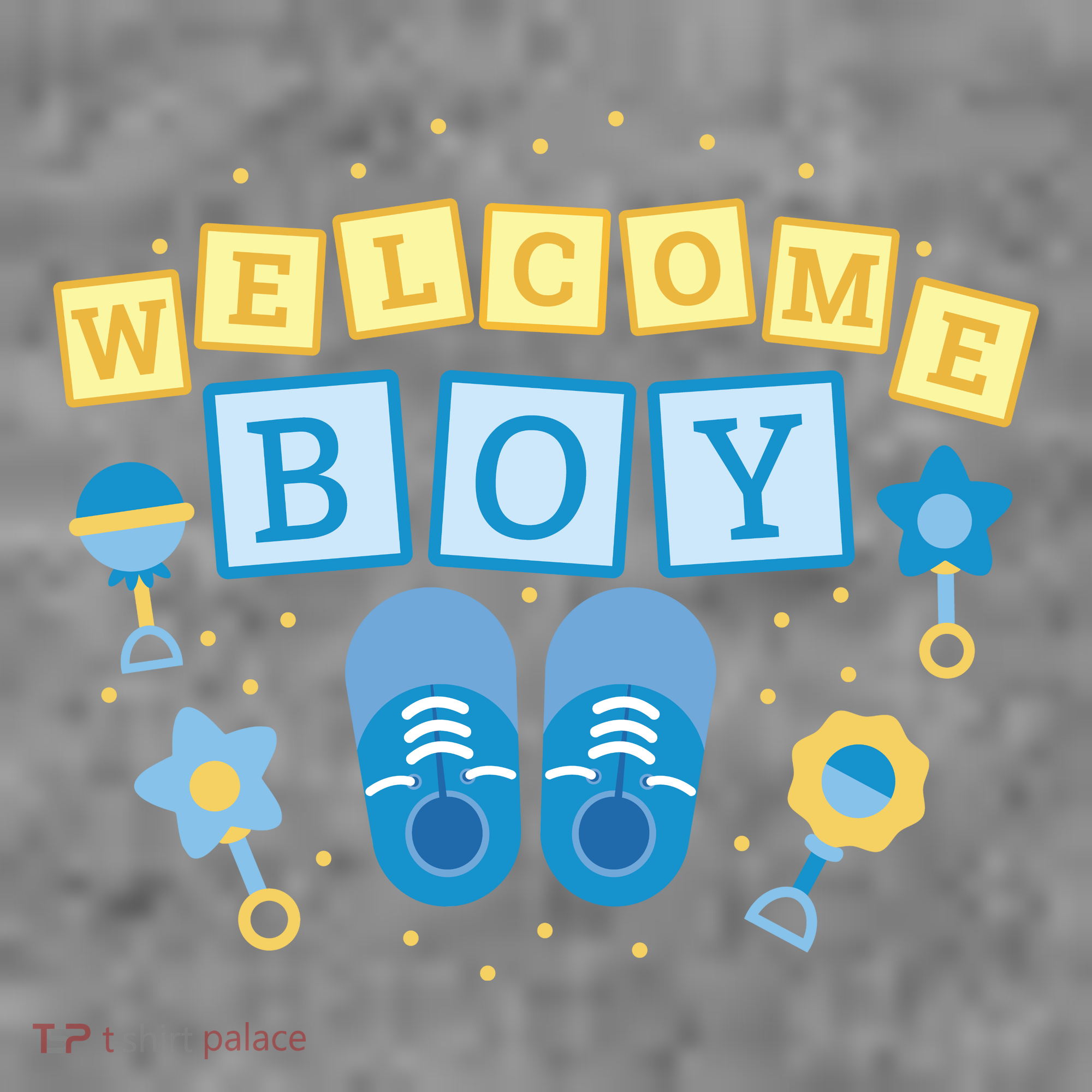 Welcome Baby Boy Gift Hoodie