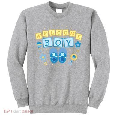 Welcome Baby Boy Gift Sweatshirt