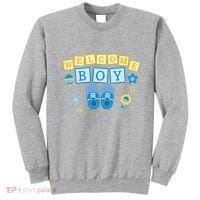 Welcome Baby Boy Gift Sweatshirt thumb 0