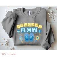 Welcome Baby Boy Gift Sweatshirt thumb 2