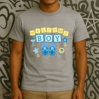 Welcome Baby Boy Gift T-Shirt thumb 3