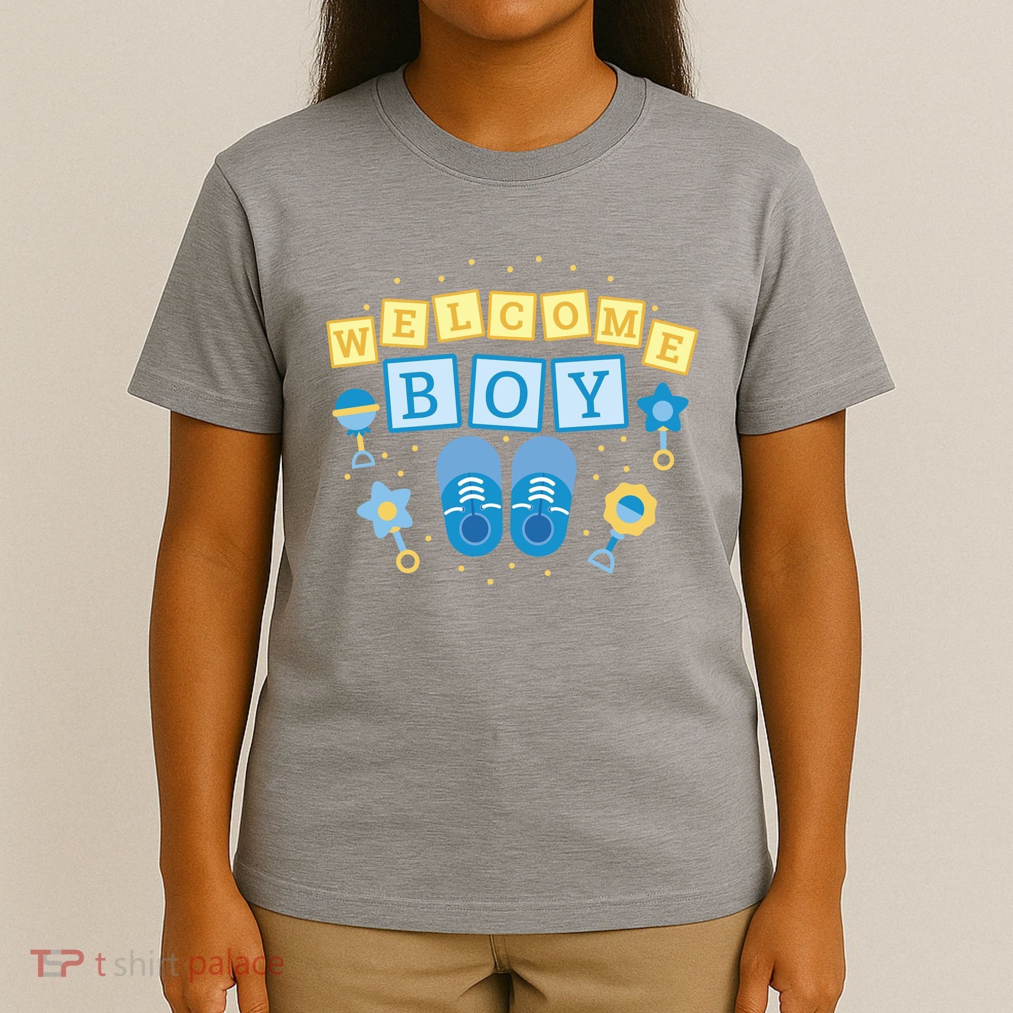 Welcome Baby Boy Gift T-Shirt