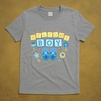 Welcome Baby Boy Gift T-Shirt thumb 5