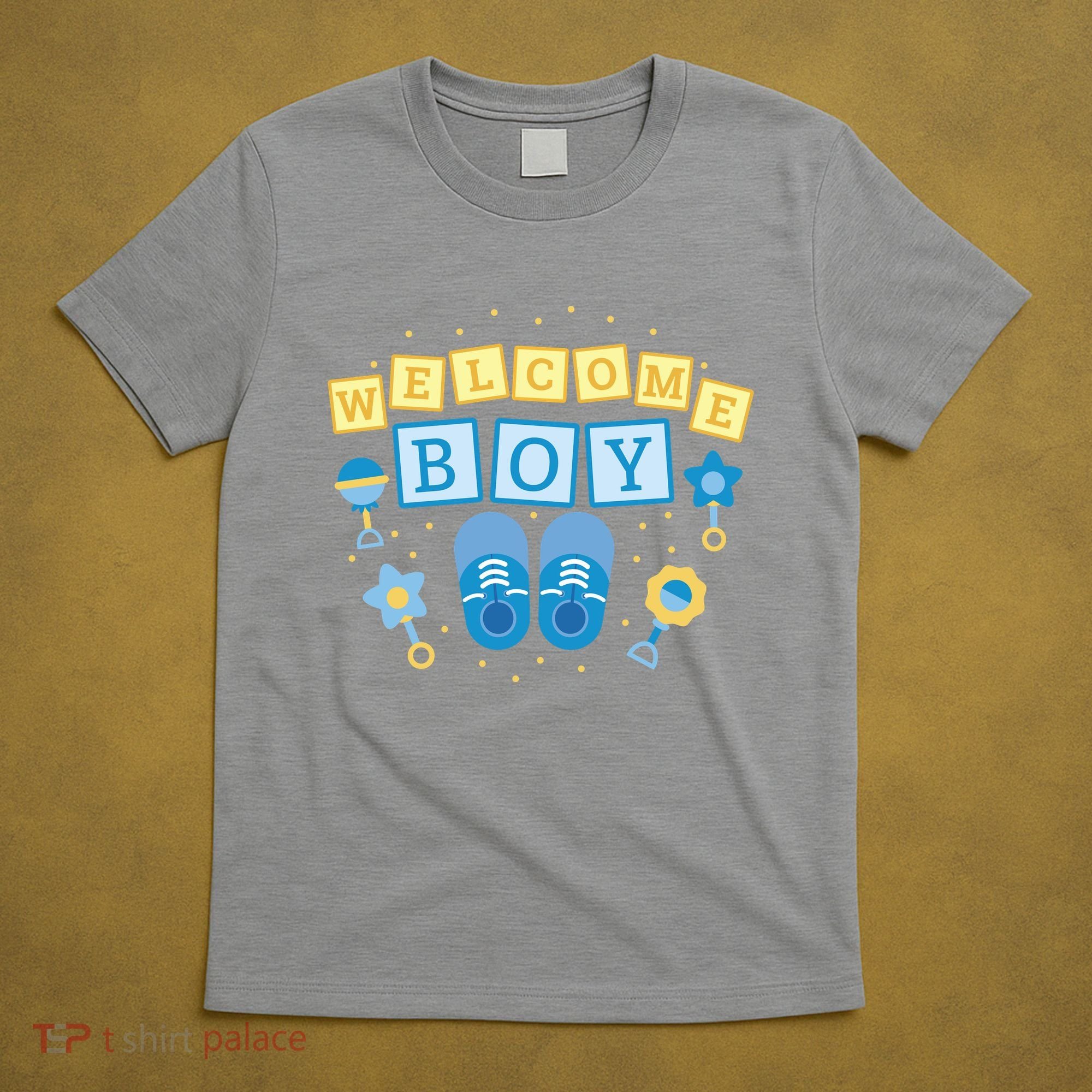 Welcome Baby Boy Gift T-Shirt