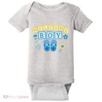 Welcome Baby Boy Gift Baby Bodysuit thumb 0