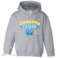Welcome Baby Boy Gift Toddler Hoodie thumb 0