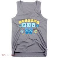 Welcome Baby Boy Gift Tank Top thumb 0