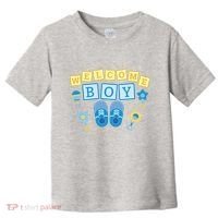 Welcome Baby Boy Gift Toddler T-Shirt thumb 0