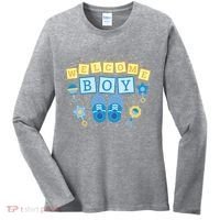Welcome Baby Boy Gift Women's Long Sleeve Shirt thumb 0