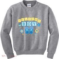 Welcome Baby Boy Gift Kids Sweatshirt thumb 0